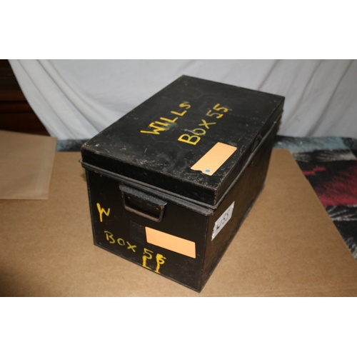 629 - Metal Box - Used to Store Wills