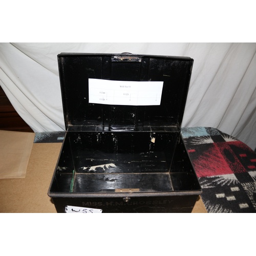 629 - Metal Box - Used to Store Wills