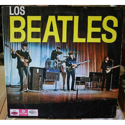 674 - Very Rare Los Beatles Vinyl Album - Argentina