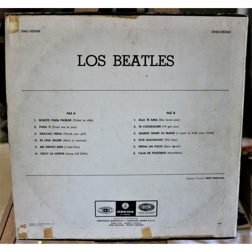 674 - Very Rare Los Beatles Vinyl Album - Argentina