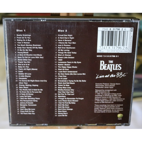 717 - The Beatles - Live at the BBC CD