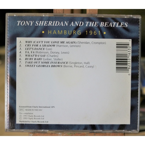 720 - Tony Sheridan & The Beatles Hamburg 1961 CD