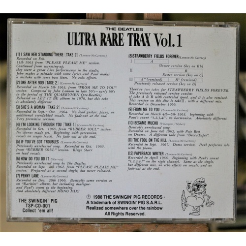 723 - The Beatles - Ultra Rare Trax Vol 1 CD