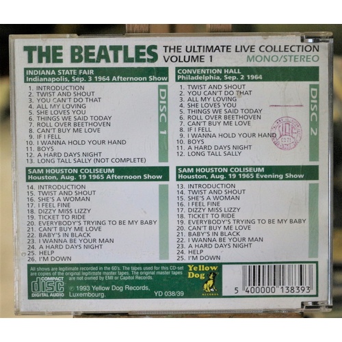 730 - The Beatles - Ultimate Live Collection Vol 1 CD