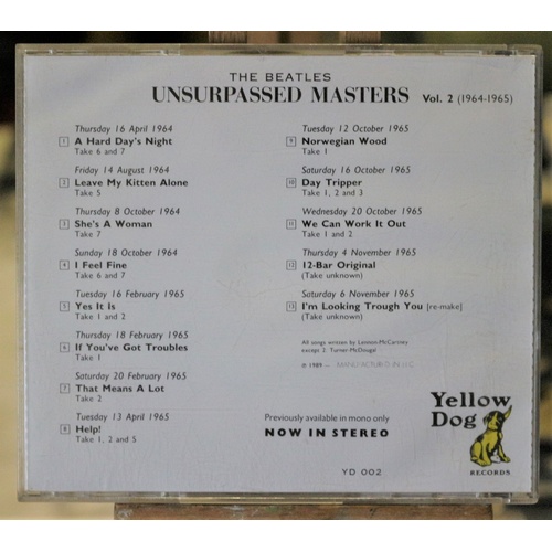 731 - The Beatles - Unsurpassed Masters Vol 2 CD