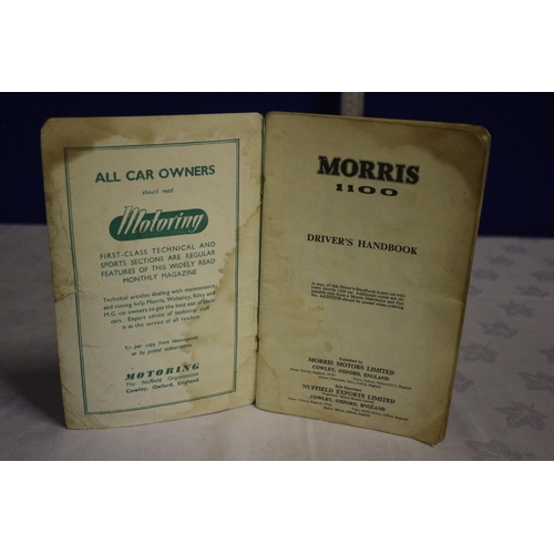 3 - Vintage Morris 1100 Driver's Handbook