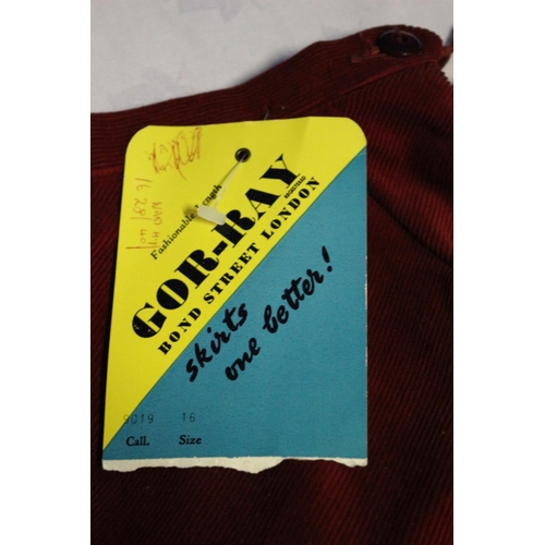 48 - Vintage Gor-Ray Skirt, With Original Tag