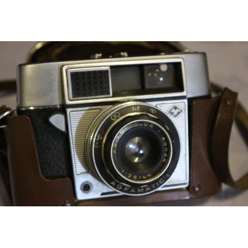 57 - Vintage AgfaMatic Camera in Case