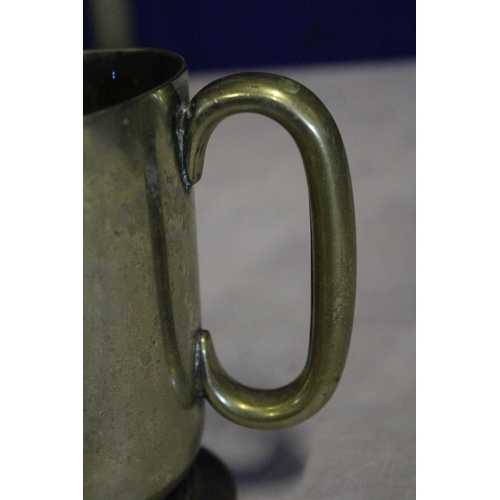 10 - Vintage EPNS Tankard with 'D' Handle