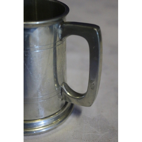 12 - Vintage Pewter Tankard