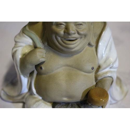 15 - Seated Laughing Mudman Buddha