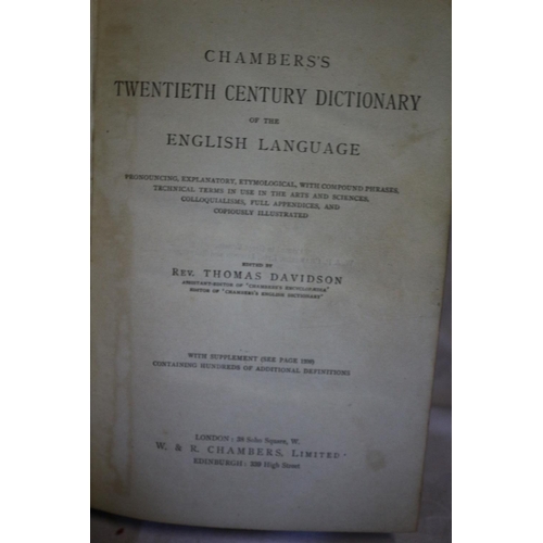 23 - Chambers Twentieth Century Dictionary - Third Edition 1926