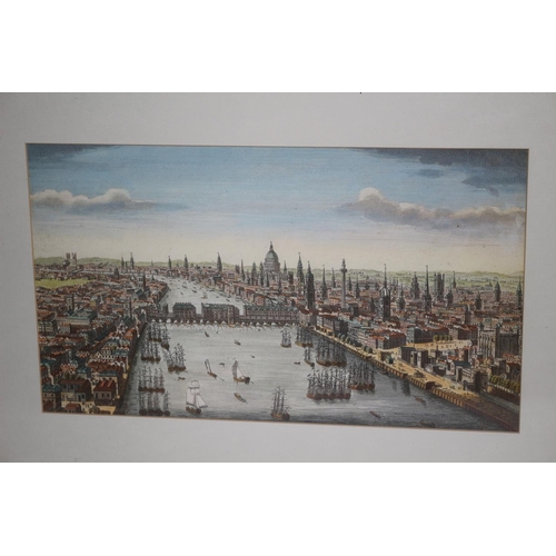 43 - Etching Print of Vintage London Town