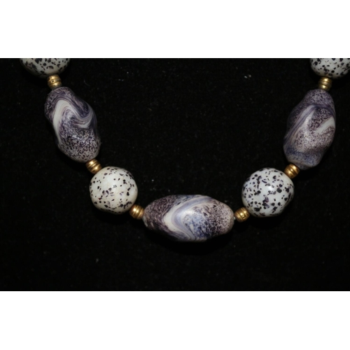 50 - Nice Multi Stone Bead Necklace