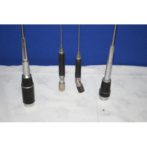 53 - Collection of 4 Short Wave Radio Ham Antenna