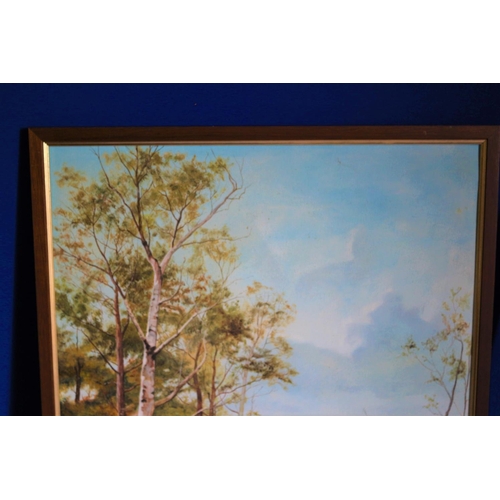 59 - Oil on Board - Framed - G.A. Thompson - 1991