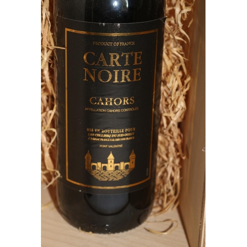 73 - Boxed Bottle of Carte Noire Cahors Wine