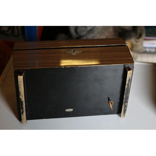 168 - Vintage Mid Century  Musical Jewellery Box