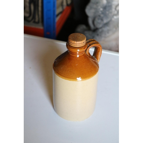 177 - Vintage Stoneware Jug with Lid