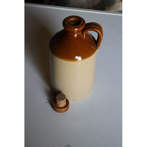 177 - Vintage Stoneware Jug with Lid