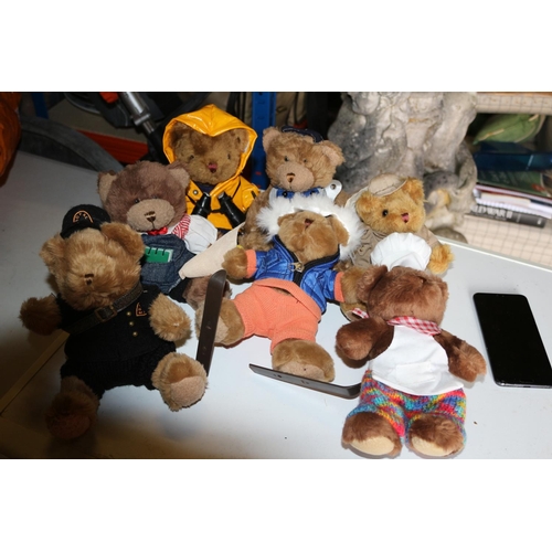 181 - Collection of Dressed Teddy Bears