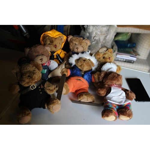 181 - Collection of Dressed Teddy Bears