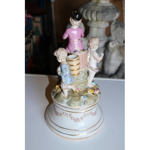 197 - Meissen Styled Porcelain Figurine Statue