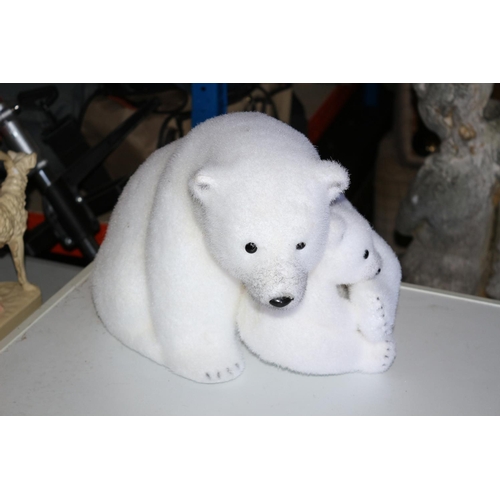 201 - Polar Bear and Cup Christmas Decoration - Large