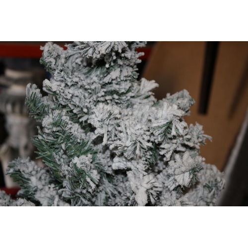 205 - Small Snow Effect Covered Christmas Tree