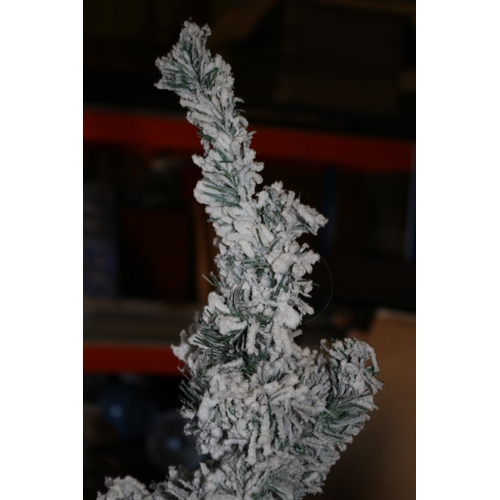 205 - Small Snow Effect Covered Christmas Tree