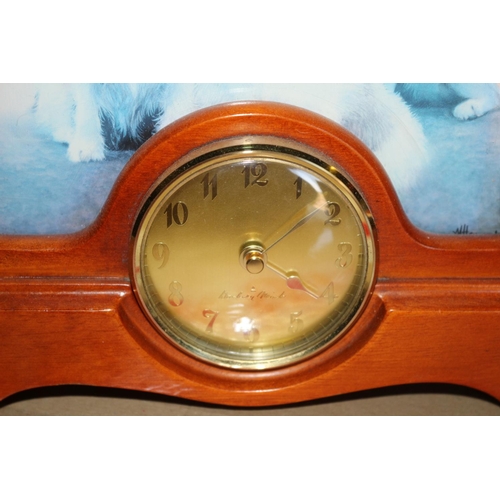 206 - Jack Russel Clock with Certificate