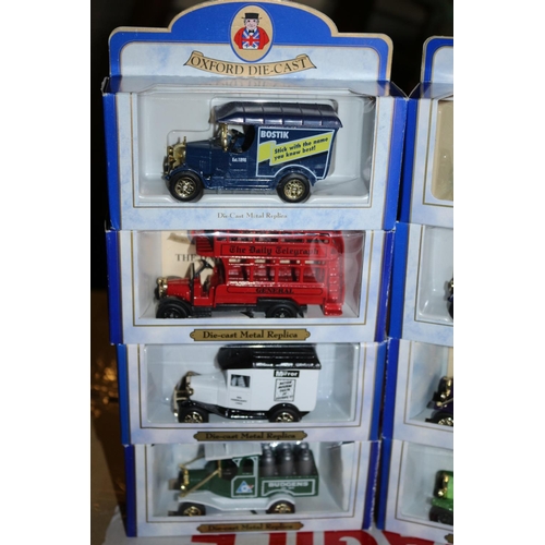 218 - Collection of Oxford Die Cast Vehicles in Boxes