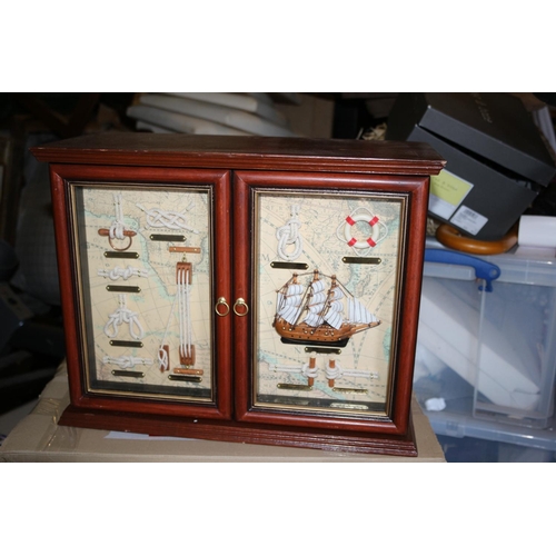 220 - Nautical Themed Wall Cupboard