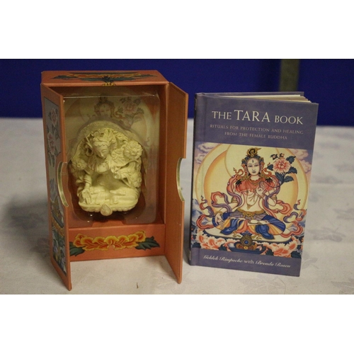 667 - Book and Statue of Tara