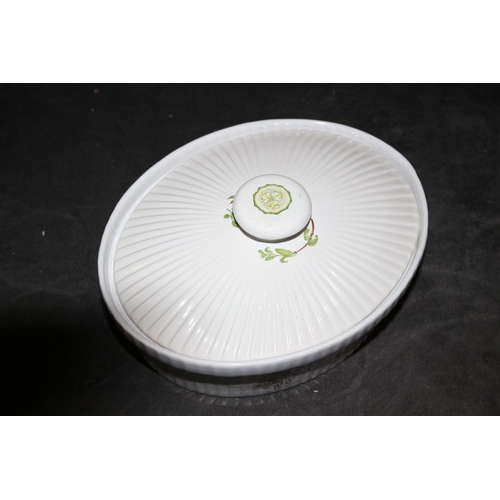 104 - Large Casserole Dish with Lid