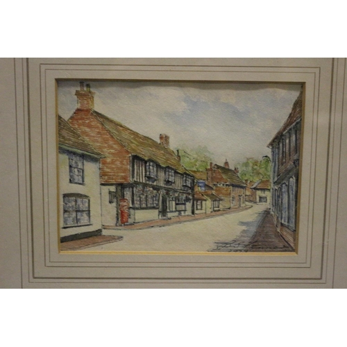 113 - Pleasant Watercolour - Framed and Glazed - 35 x 31cm - Signed Bottom Right