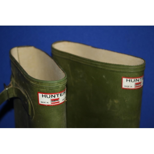 21 - Pair of Hunter Wellington Boots