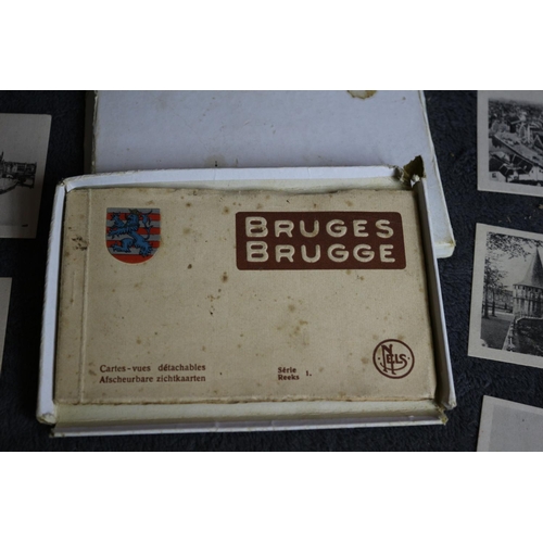 39 - Collection of Vintage Souvenir Photo Album Booklet of Bruges and Ghent