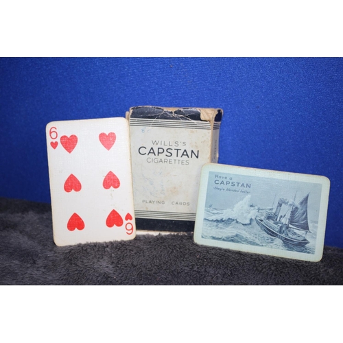 56 - Vintage Will's Capstan Playing Cards