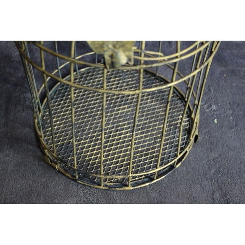 60 - Ornate Wire Bird Cage