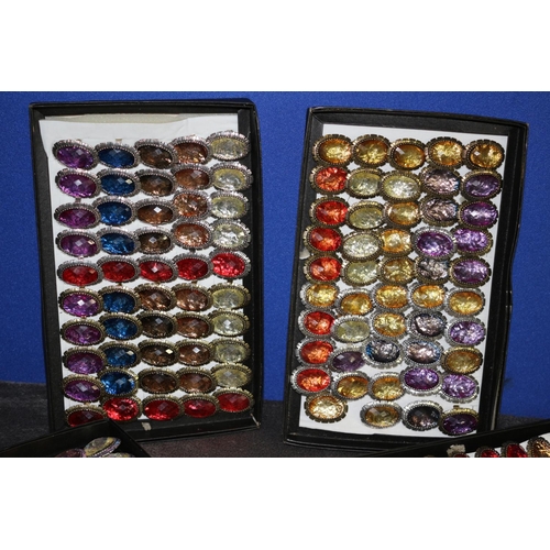 98 - 5 x Trays of Costume Rings