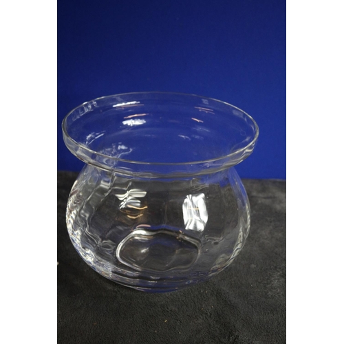 99 - Glass Punch Bowl by Dartington - Boxed