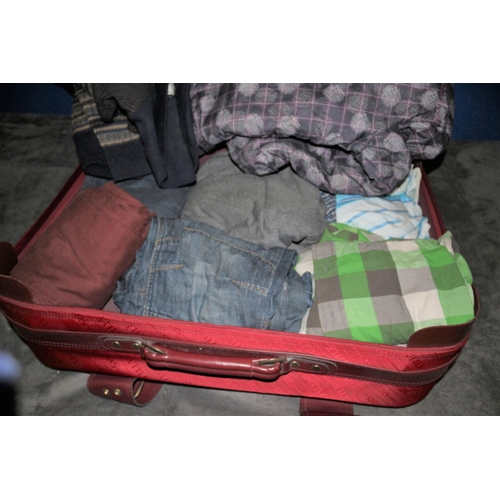 121 - Suitcase plus its Contents - Clothes