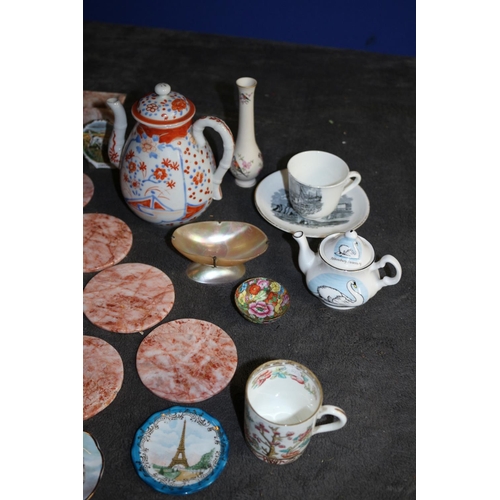 138 - Collection of Interesting Pottery Items including Coalport