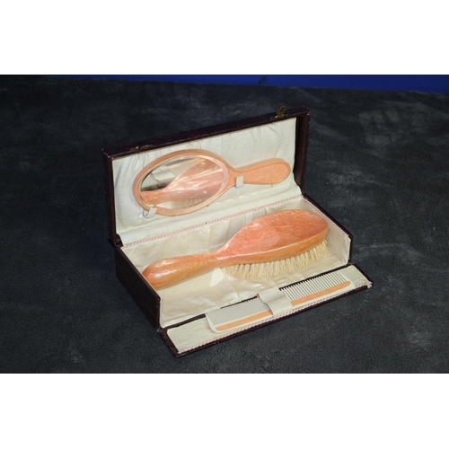 174 - Vintage Bakelite Vanity Set in Original Box