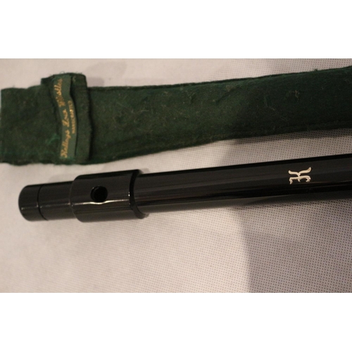 113 - Handcrafted Kelley's Low Whistle with a K motif and fabric cover