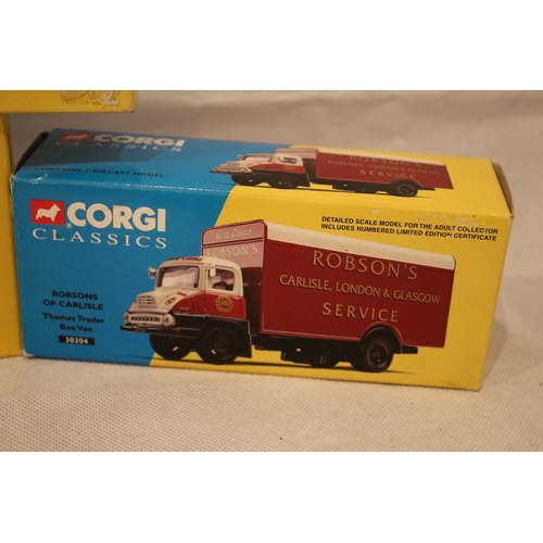 131 - 3 Corgi Classic diecast model vehicles. scale 1-43