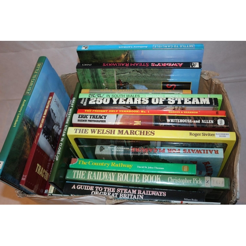 139 - A good selection of books on the railway