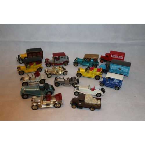 161 - 15 Un-boxed model vehicles