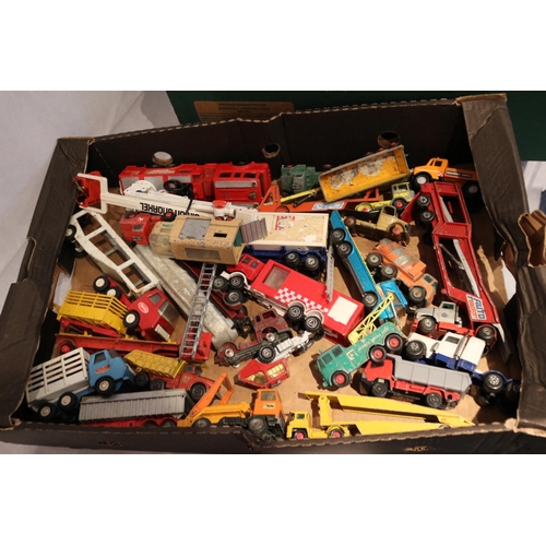 205 - 2 Boxes of metal toy vehicles